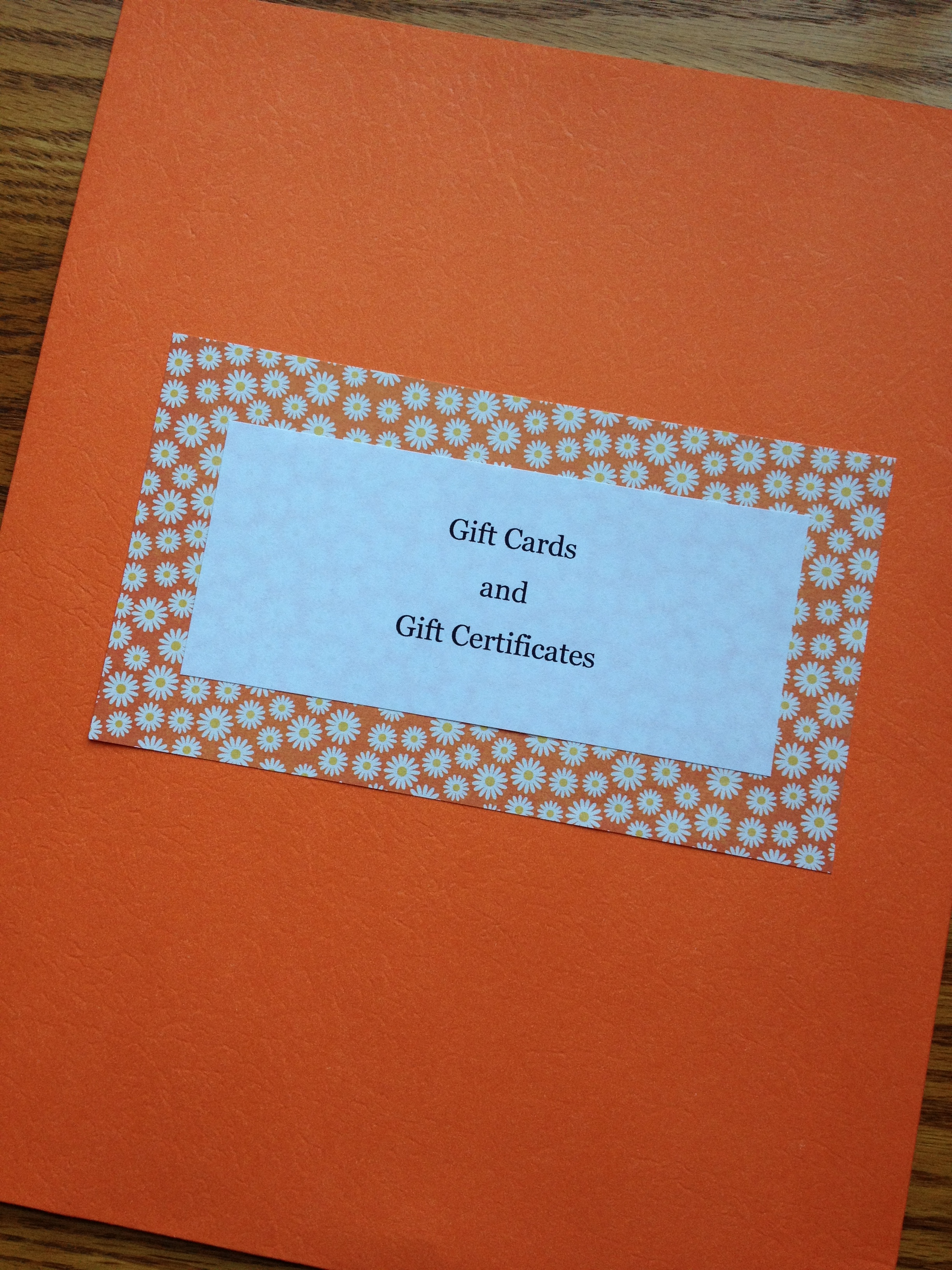 Organize Your Gift Cards - Running A Household