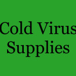 Cold Virus Supplies - Sign