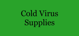 Cold Virus Supplies - Sign