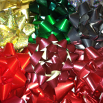 Bows - Red Green Gold Silver
