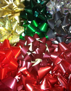 Bows - Red Green Gold Silver