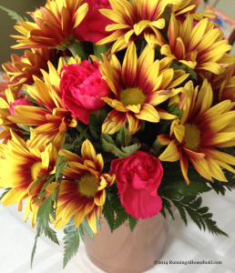 Thanksgiving small floral centerpiece