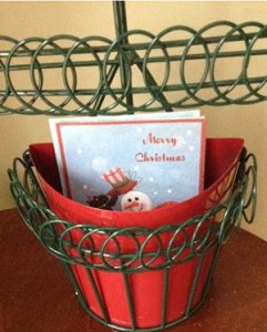 Christmas Cards - Basket