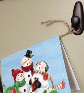 Hook for Christmas cards