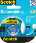 Scotch tape - removable