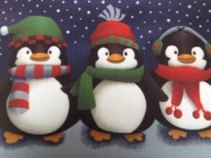 Winter - Penguin mat